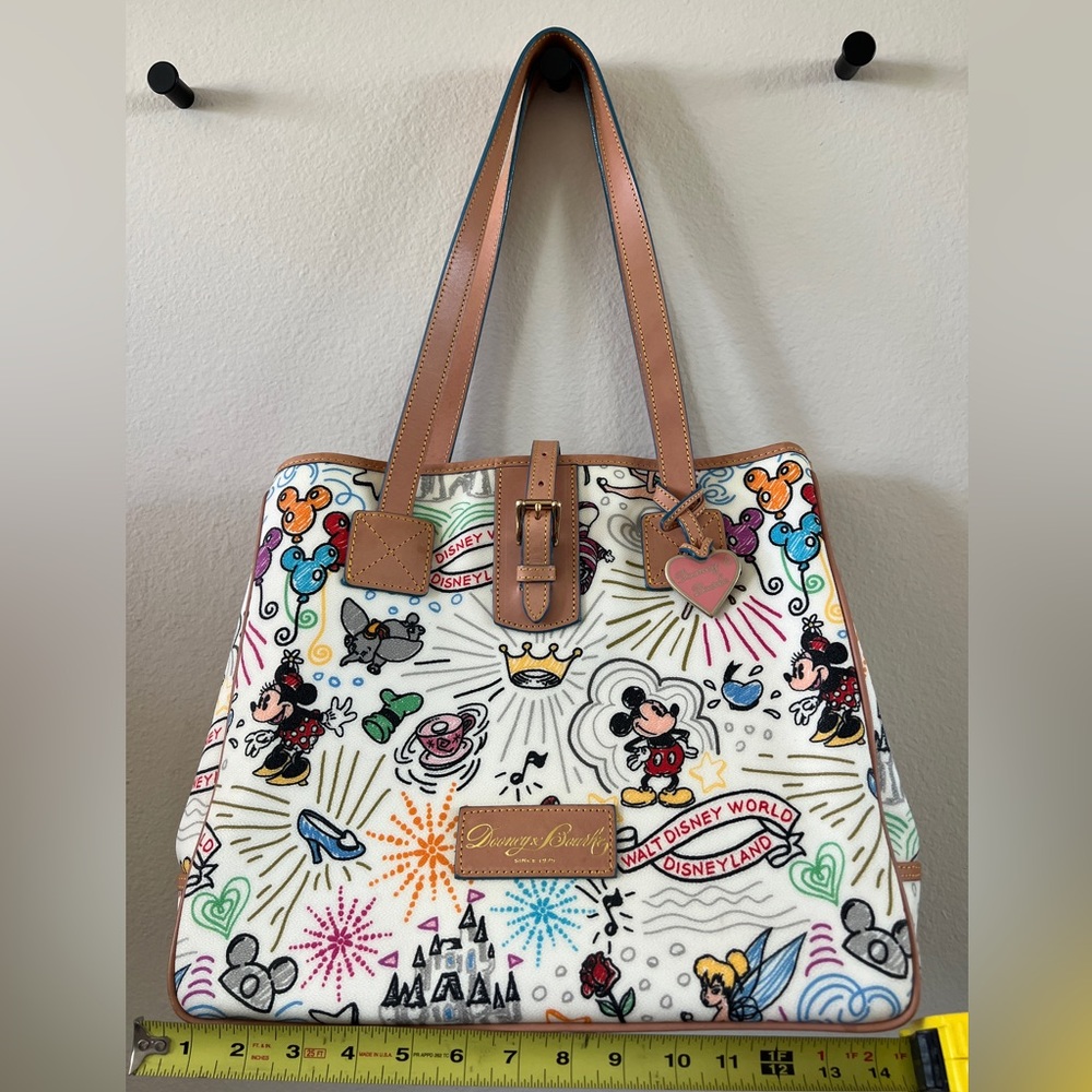Disney Sketch Dooney & Bourke Tote Bag